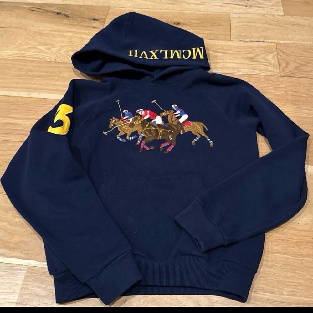 Womans Polo Ralph Lauren  Triple Pony Hoodie XS